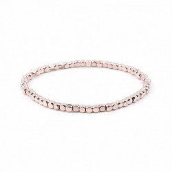 Crystal (přírodní ) elegantní náramky jemné náramky Korálkový náramek Rose Gold Elastic 18cm (7 1/8") dlouhý, 1 kus