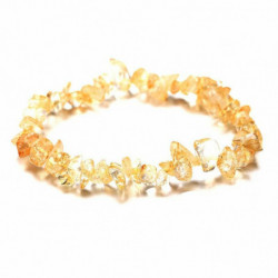 Citrine ( Natural ) Bangles náramky 22cm(8 5/8") dlouhé, 1 kus