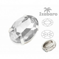 Izabaro Crystal Crystal 001 oválné krystaly stříbrné 4120 Izabaro na Nastavení x