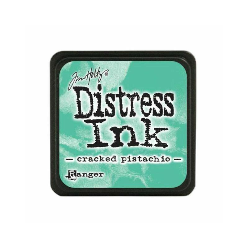 Ranger Polštářek Distress Ink Mini Cracked Pistachio , inkousty pigmentové, polštářky papír scrapbooking