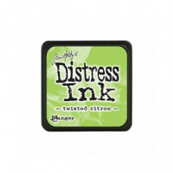 Ranger Polštářek Distress Ink Mini Twisted Citron , inkousty pigmentové, polštářky papír scrapbooking