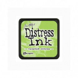 Ranger Polštářek Distress Ink Mini Twisted Citron , inkousty pigmentové, polštářky papír scrapbooking