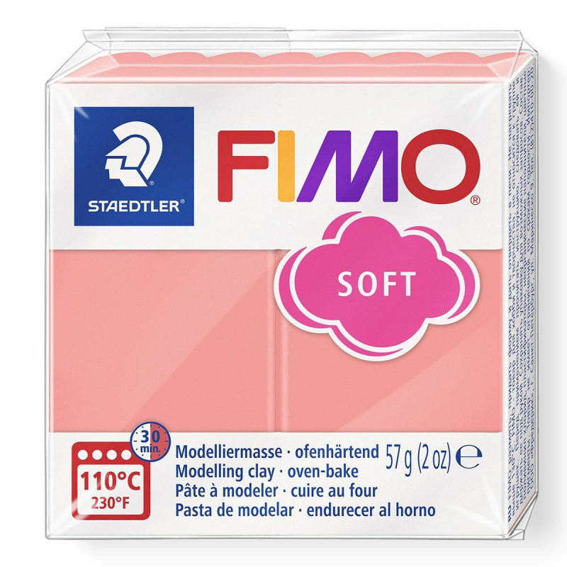 FIMO soft 57g TREND RŮŽOVÁ GRAPEFRUIT 8020-t20