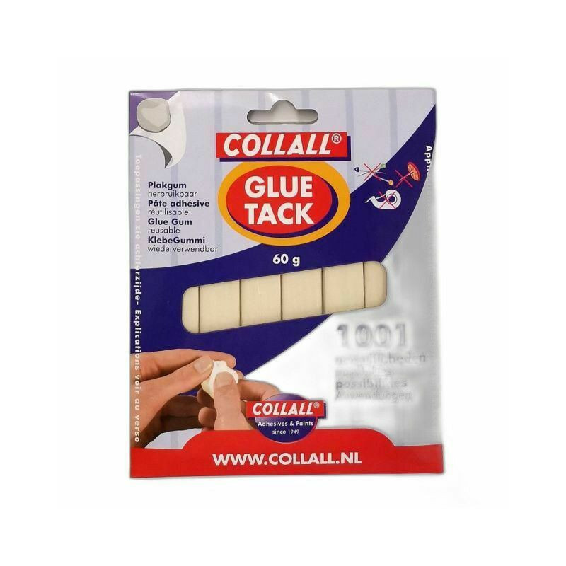 Lepicí hmota Collall Glue-Tack 60g bílá, COLLALL B.V., ostatní materiál lepidla na papír scrapbooking