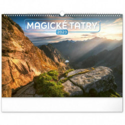 Nástenný kalendár Magické Tatry 2023 48 × 33 cm pgn-30860-sk-l