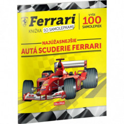 FERRARI autá Scuderie – Kniha samolepiek k-fp-0201-sk