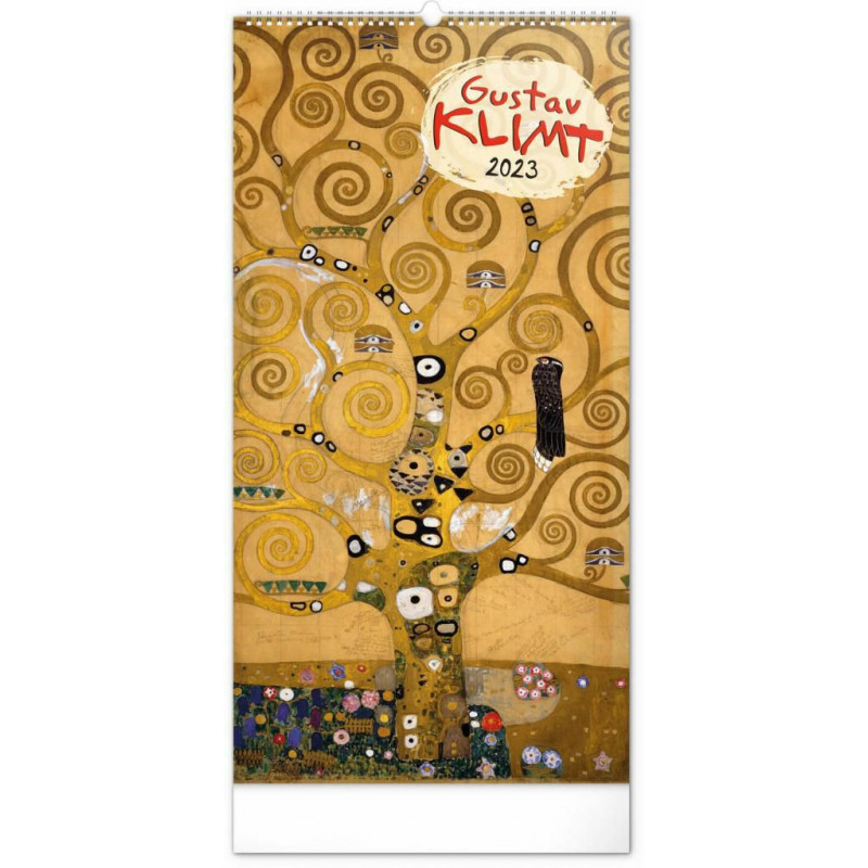 Nástěnný kalendář Gustav Klimt 2023 33 × 64 cm pgn-30902-l