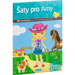 Šaty pro AMY - kniha samolepek k-pc-3701