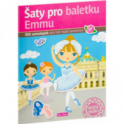 Šaty pro baletku EMMU – Kniha samolepek k-pc-4601