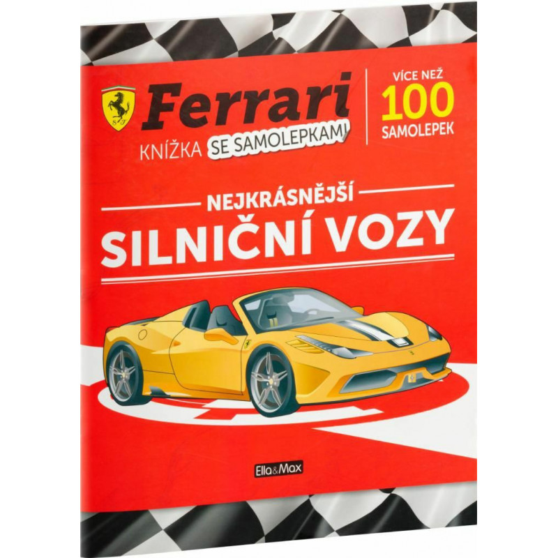 FERRARI silniční vozy – Kniha samolepek k-fp-0101