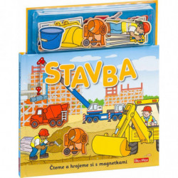 STAVBA ¦ Knížka s magnetkami k-it-0301-co