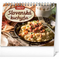 Stolový kalendár Slovenská kuchyňa 2023 16, 5 × 13 cm pgs-31093-sk