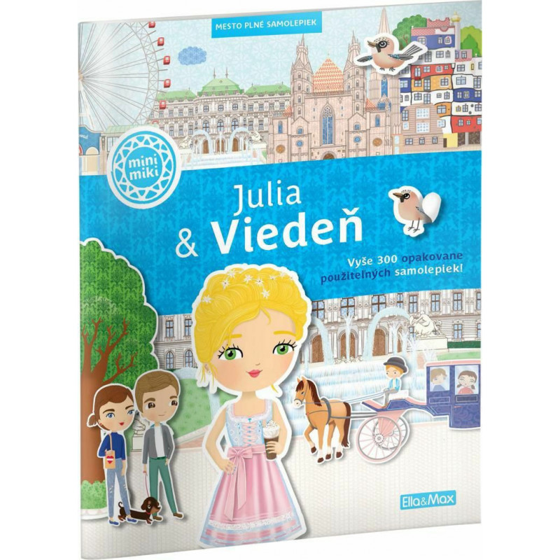 JULIA & VIEDEŇ – Mesto plné samolepiek k-pc-5401-sk