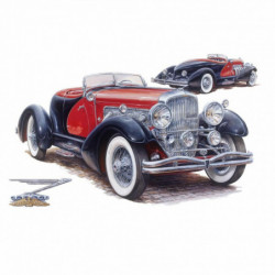 Poznámkový kalendář Classic Cars – Václav Zapadlík 2023 30 × 30 cm pgp-30955-v