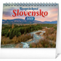 Stolový kalendár Rozprávkové Slovensko 2023 16, 5 × 13 cm pgs-31081-sk