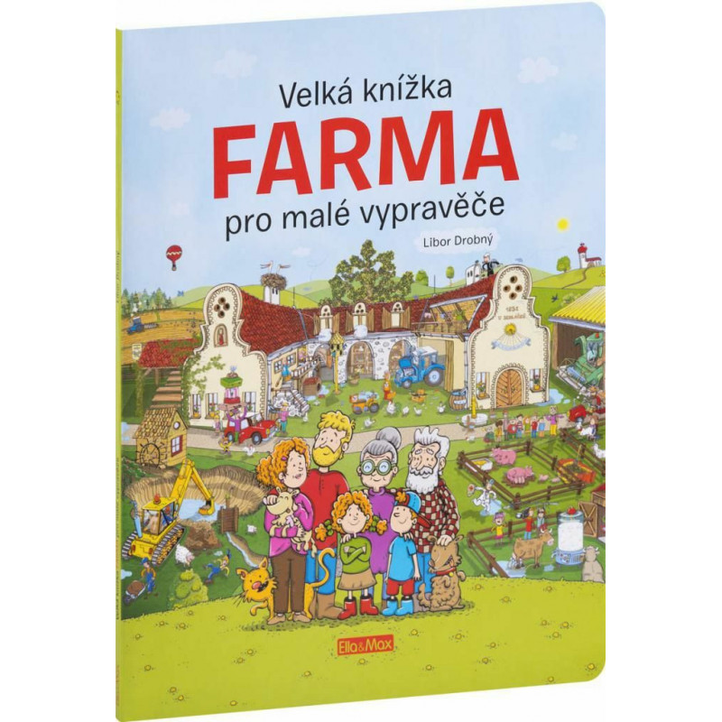 Velká knížka FARMA pro malé vypravěče k-em-0201