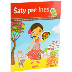 Šaty pre INES – Kniha samolepiek     , k-4935-sk