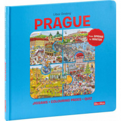 PRAGUE – Puzzles Colouring Quizzes k-em-1001-en