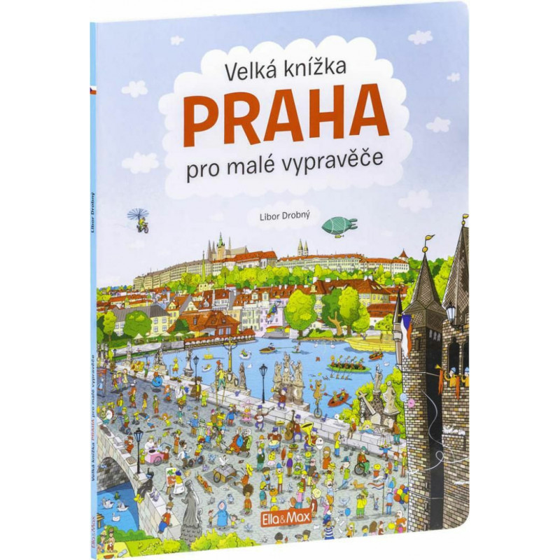 Velká knížka PRAHA pro malé vypravěče k-em-0101