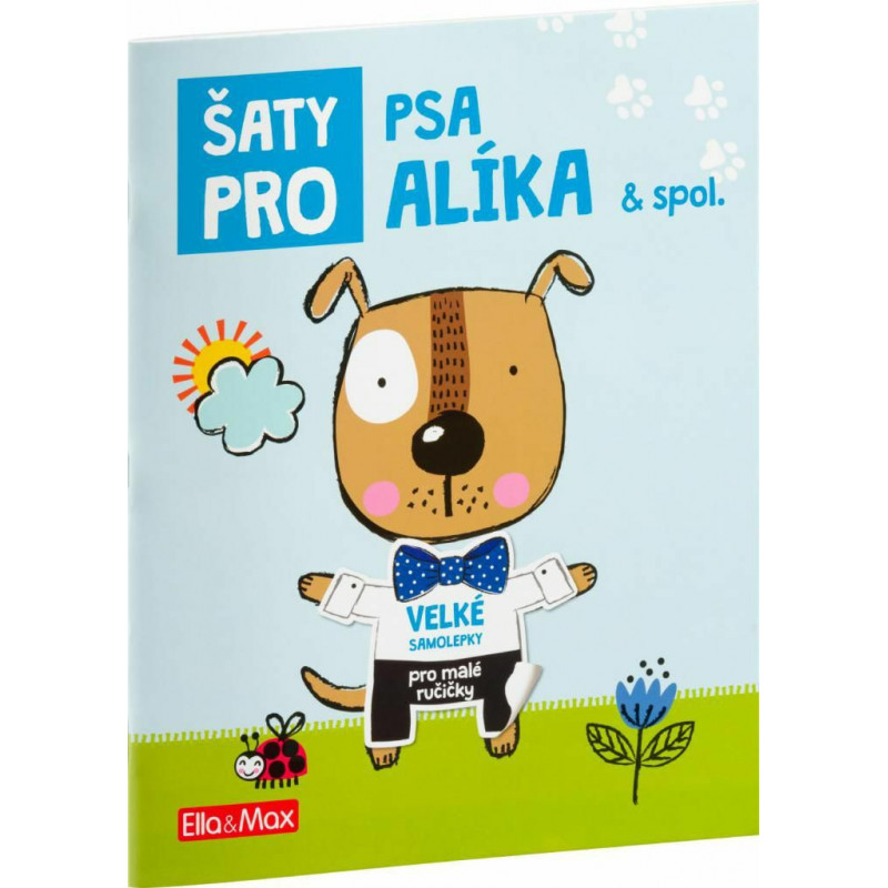 Šaty pro PSA ALÍKA – Kniha samolepek k-is-0201