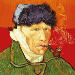 Poznámkový kalendář Vincent van Gogh 2023 30 × 30 cm pgp-30949-v