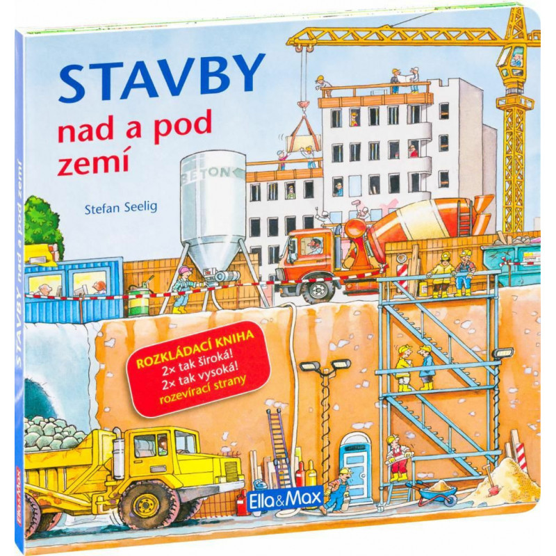 STAVBY NAD A POD ZEMÍ – Velkoformátová rozkládací kniha k-co-0201-co