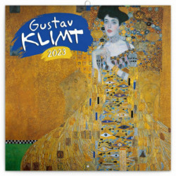 Poznámkový kalendář Gustav Klimt 2023 30 × 30 cm pgp-30953-v