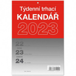 Nástěnný kalendář Trhací týdenní 2023 A5 pgn-31020