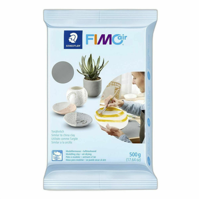 FIMO Basic Air 500 g ŠEDÁ, 8100-80