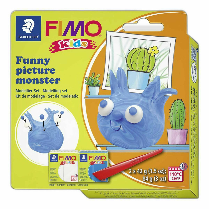 Sada FIMO kids Funny MODRÁ PŘÍŠERA 803524