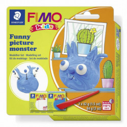 Sada FIMO kids Funny MODRÁ PŘÍŠERA 803524