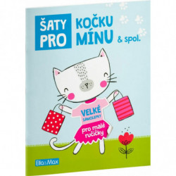 Šaty pro KOČKU MÍNU – Kniha samolepek k-is-0101