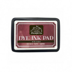 Stamperia Polštářek Dye Ink burgundy , inkousty pigmentové, polštářky papír scrapbooking