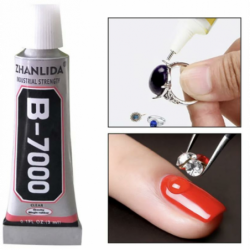 2 ks Clear Super Diy Craft Jewelry Universal Glue B7000 Adhesive Instant Power Pro gumy plasty dřevo kov sklo Cabochon kůže