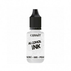 EFCO Alkoholový inkoust Cernit 20ml pearl white , inkousty alkoholové, polštářky papír scrapbooking