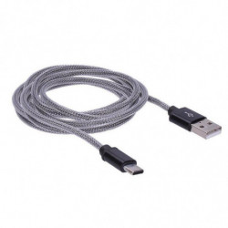 Solight Usb-c Kabel Usb 2.0 A Konektor - Usb-c 3.1 Konektor Blistr 2m Solight Av Kabely A Konektory Computer Usb