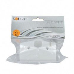 Solight Rozbočka 2, 5a + 2x 10a Bílá, Solight Elektroinstalační Materiál 230v Rozbočky