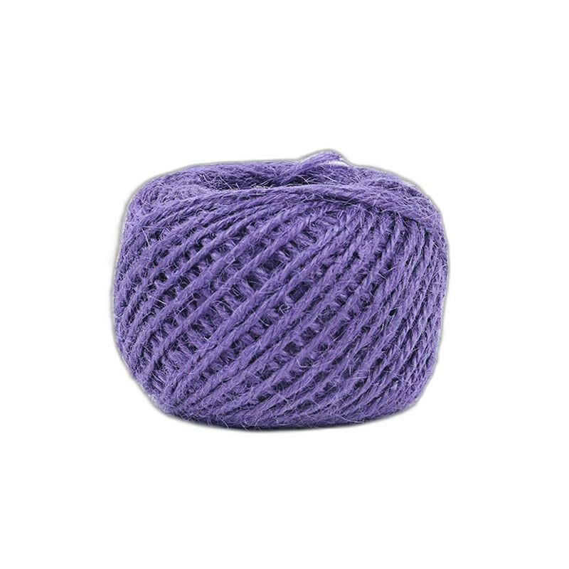 50m 130ft 42yrd Violet Linen Cord šperky které vytvářejí Twisted Beading Thread Rope Wrap Bracelet Linen Cord 2mm.08in