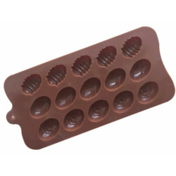 1ks Kraftika 3d Silicone Food Grade 15 Mix Velikonoční vajíčko Cavity Mat Trays Pro Jelly Čokoláda Candy Dog Treats Led Vaření