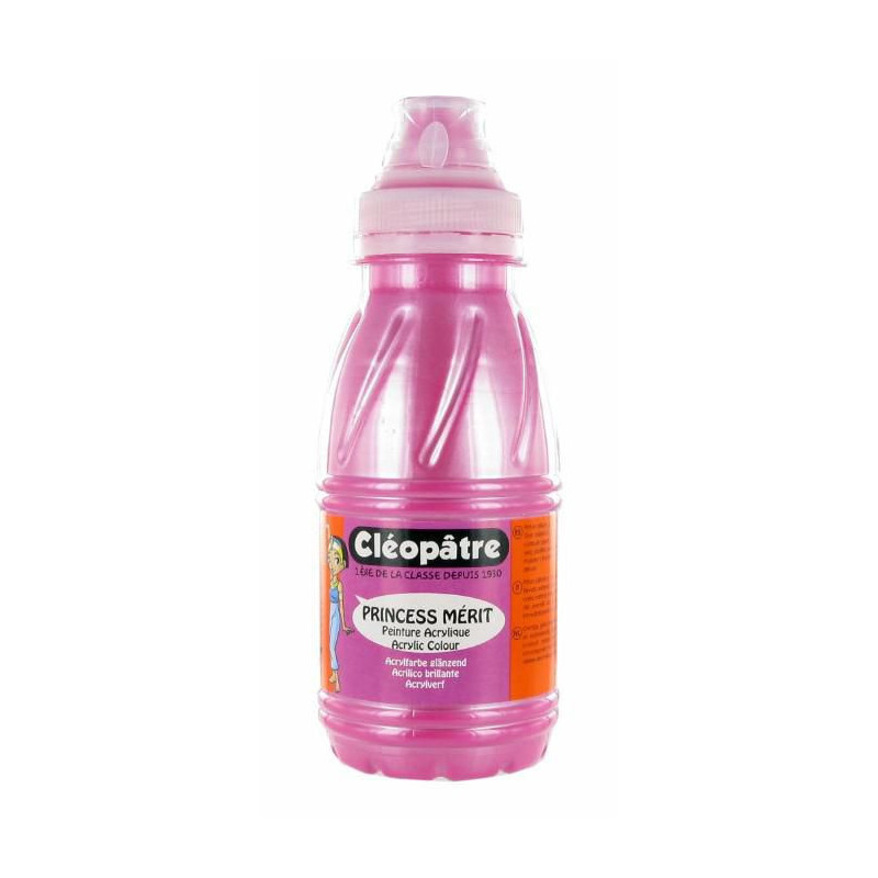 Akrylová barva CLEOPATRE 250 ml PERLEŤOVÁ RŮŽOVÁ, cl_pam250-10n