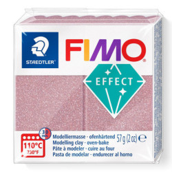 FIMO GLITTER efekt 57 g RŮŽOVÁ ZLATÁ, 8010-212