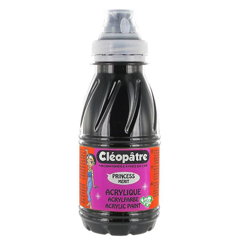 Akrylová barva CELOPATRE 250 ml ČERNÁ, cl_pam250-2