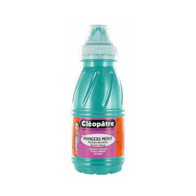 Akrylová barva CLEOPATRE 250 ml PERLEŤOVÁ ZELENÁ, cl_pam250-16n