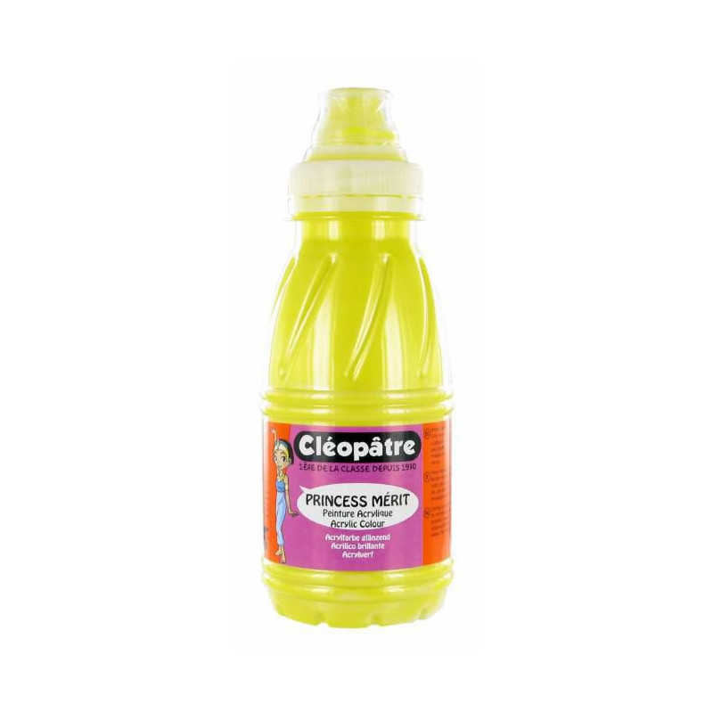 Akrylová barva CLEOPATRE 250 ml PERLEŤOVÁ ŽLUTÁ, cl_pam250-8n