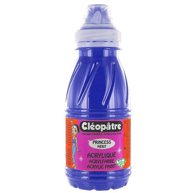 Akrylová barva CLEOPATRE 250 ml ULTRAMARÍNOVÁ MODRÁ, cl_pam250-3