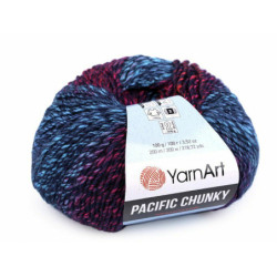 1ks pletací příze pacific chunky pletení háčkování, textilní galanterie