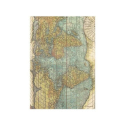 Stamperia Rýžový papír Around the world Mapa , a4 rýžové papíry na decoupage hobby barvy