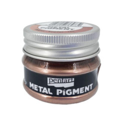 Pentart Metalický kovový pigment 20g - měděná, , efektové, barvy speciální, hobby decoupage