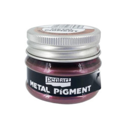 Pentart Metalický kovový pigment 20g - růžovo fialová, , efektové, barvy speciální, hobby decoupage