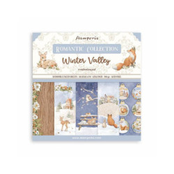 Stamperia Sada oboustranných papírů 30x30cm Winter Valley (10ks), , papíry sady potiskem scrapbooking